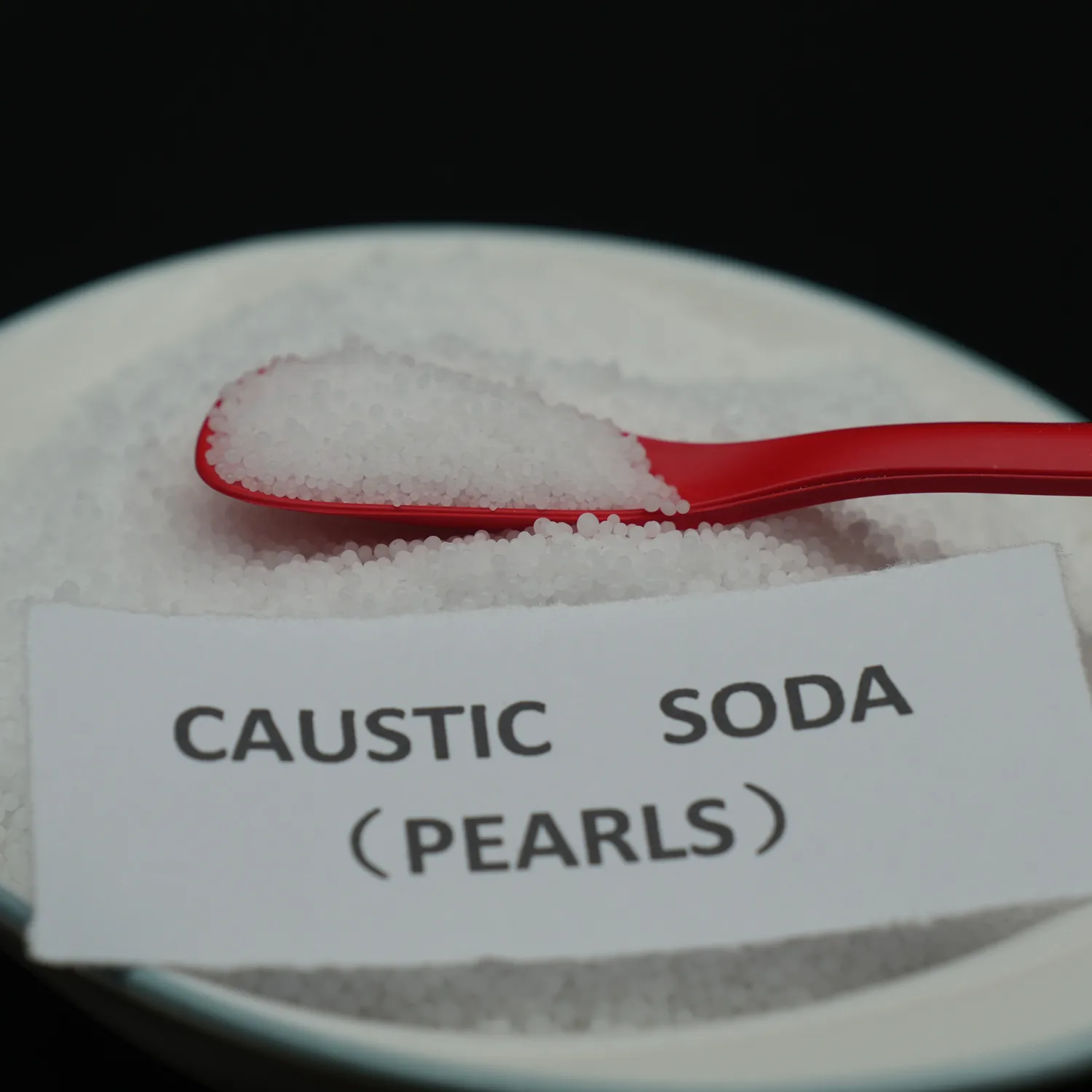 Kaustik soda mutiara natrium hidroksida granular NaOH 99% dari China - Guowei Chemical