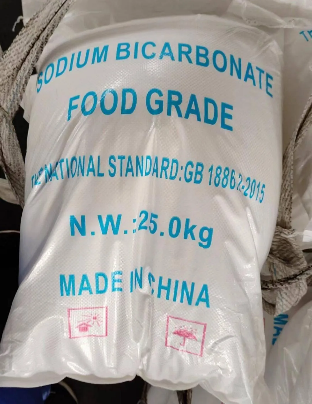 Natrium Bikarbonat Grade Makanan Karung Anyaman 25kg